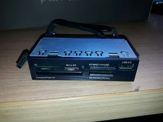 lector integrado de tarjetas