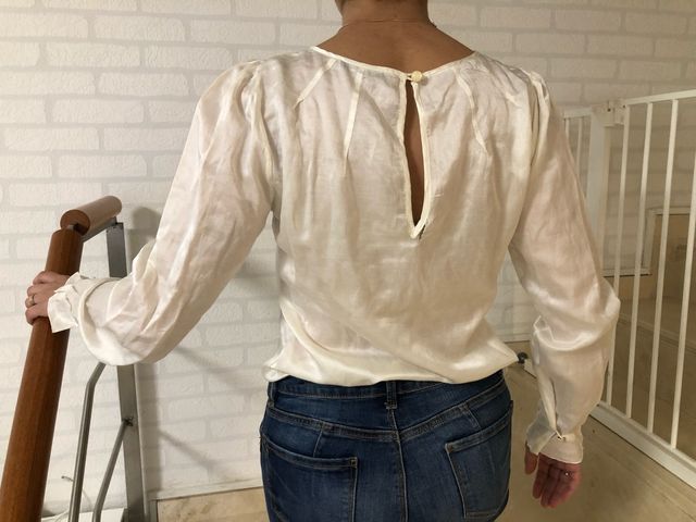 Camisa de seda massimo dutti