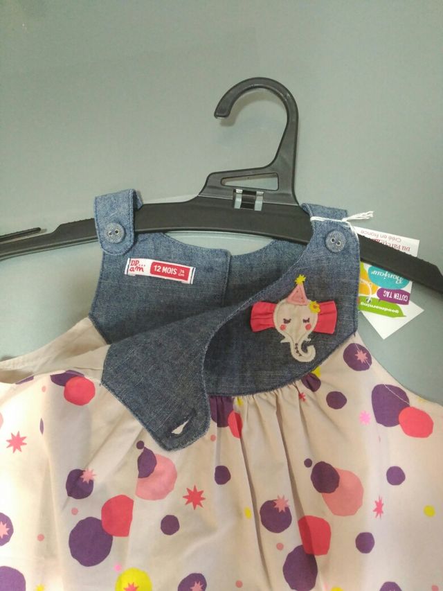 Vestido 12 meses a estrenar