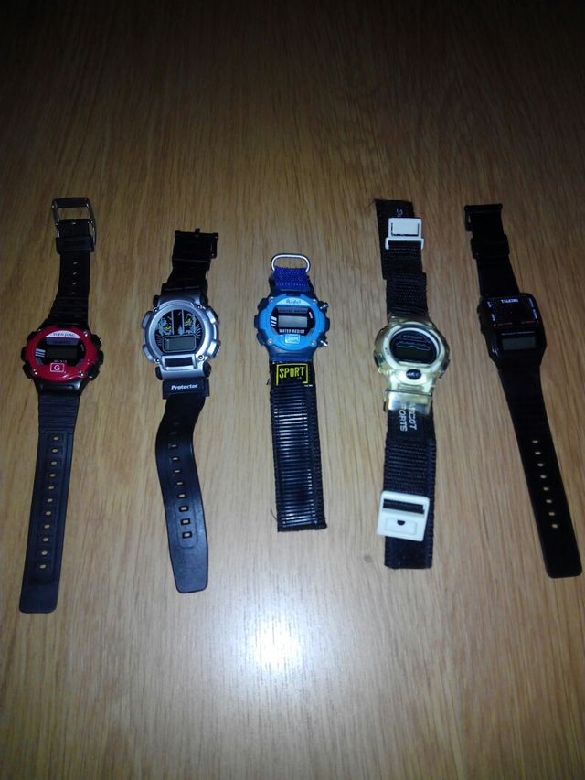 Relojes digitales