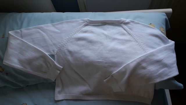 Chaqueta blanca de niña 10-12 años