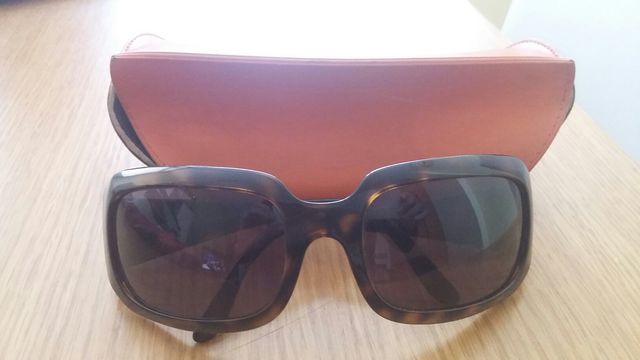 Occhiali retrò originali Vogue Maxi marroni