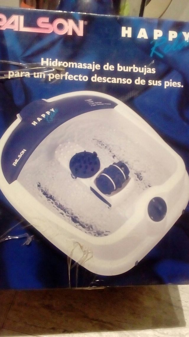 hidromasaje de burbujas pies