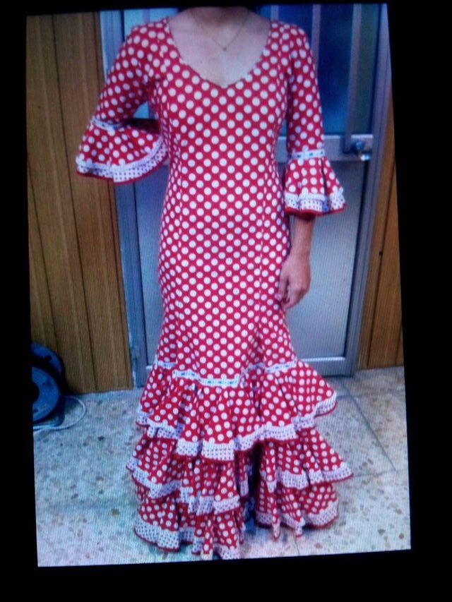 Traje flamenca