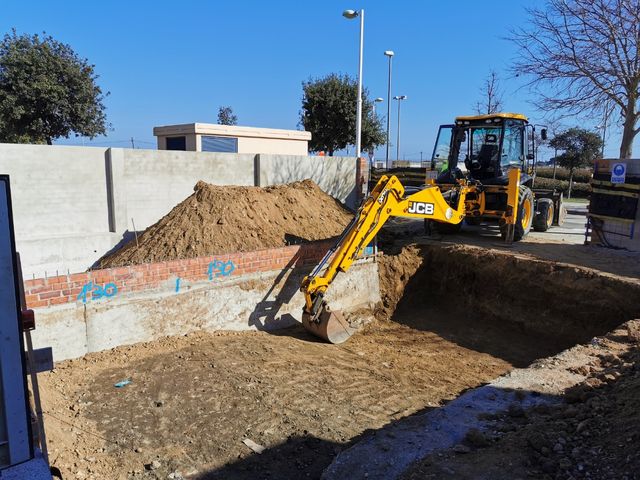 excavacions piscina en el maresme