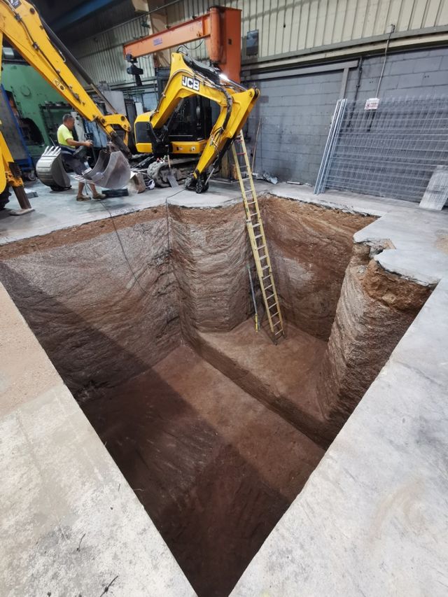 excavacions piscina en el maresme