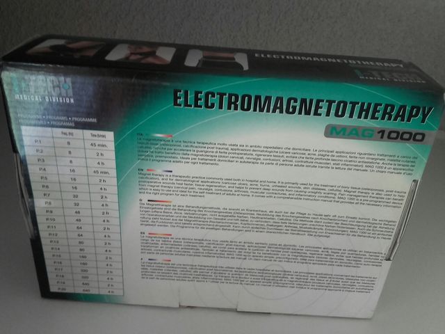 Dispositivo portátil, magnetoterapia