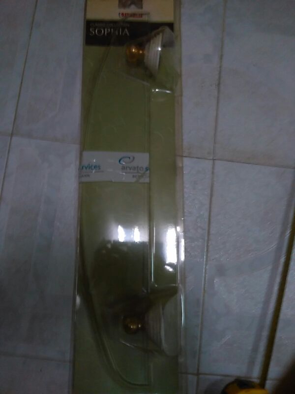 estante de cristal NUEVO