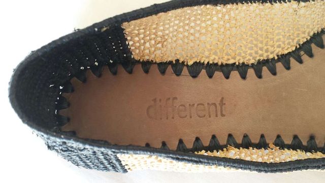 Ballerine DIFFERENT n. 38 in rafia