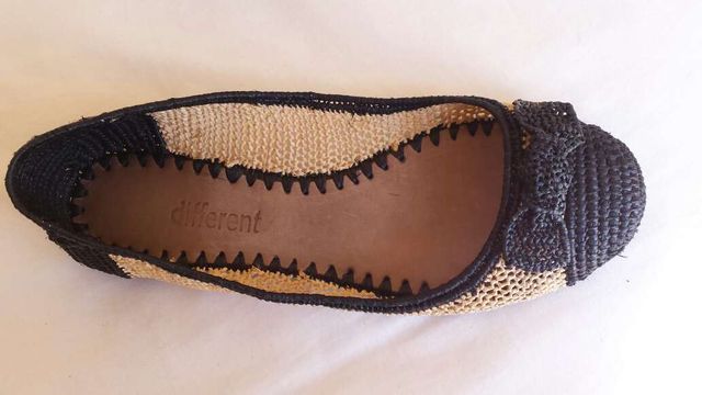 Ballerine DIFFERENT n. 38 in rafia