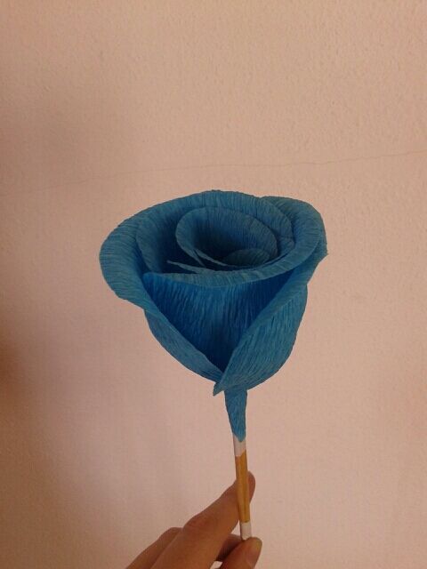 flor gigante de papel