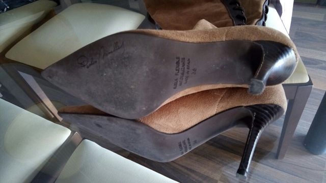 Botas Pedro Miralles, color camel, talla 36