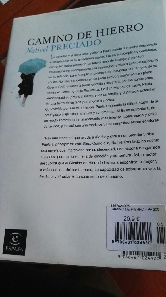Libro :CAMINO DE HIERRO Nativel Preciado