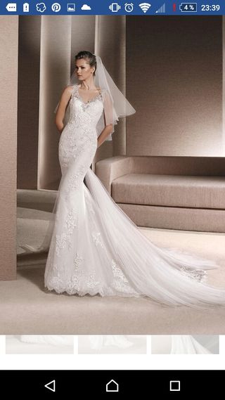 vestido de novia pronovias de segunda mano en talavera de la reina