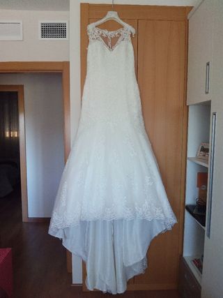 vestido de novia cortos de segunda mano en albacete en wallapop