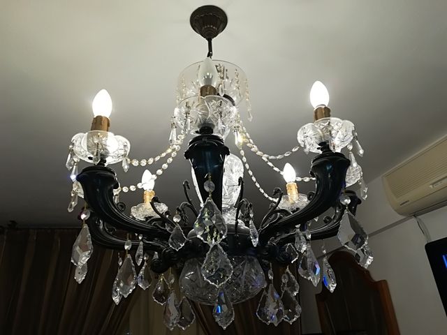 Lámpara de lujo.
