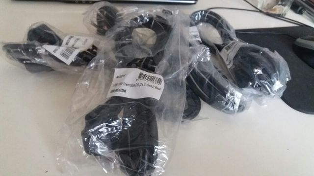 Cables electricos para Pc, tvs....