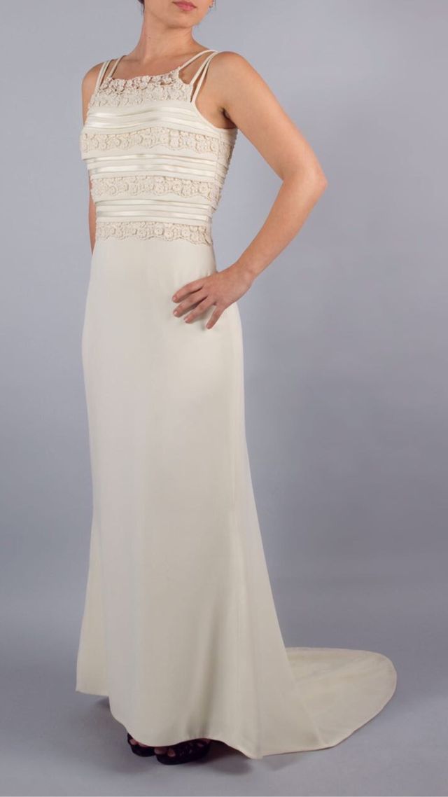 vestido novia alquiler de segunda mano por 125 € en barcelona en