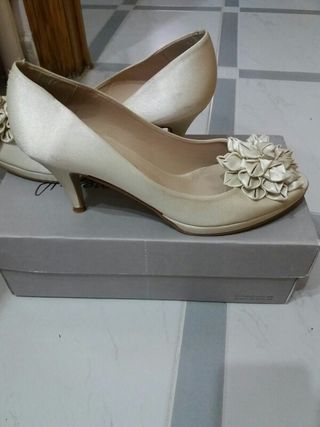 zapatos de novia de segunda mano en leganés en wallapop