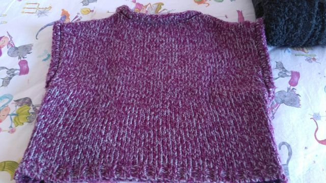 jersey sin mangas t-6. morado