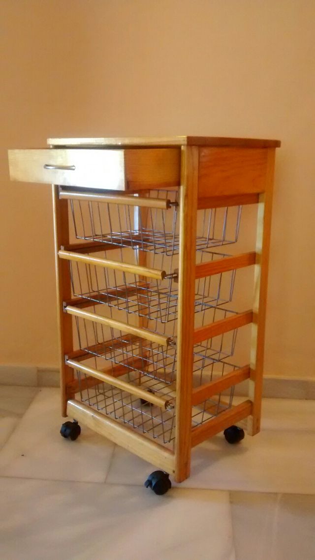 Mesa Verdulero de cocina con cajones de segunda mano por 35 € en ... Mesa Verdulero de cocina con cajones de segunda mano por 35 € en ...