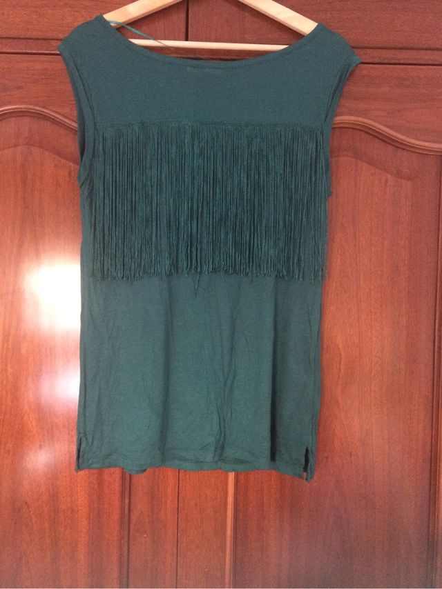 Camiseta flecos 