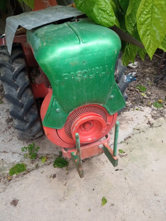 mula pascuali con remolque muy potente