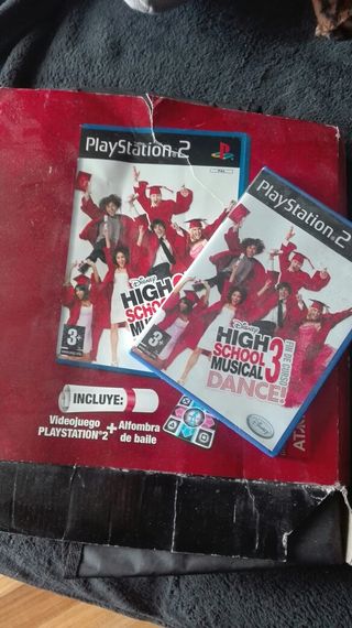 Juego ps2, High musical 3 de segunda mano por 3 € en Vigo en High School Musical 3 Fin De Curso Dance+Alfombra Ps2