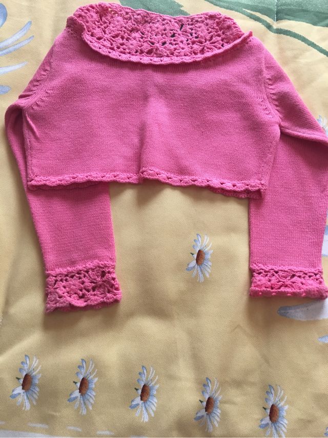 Chaquetita punto niña