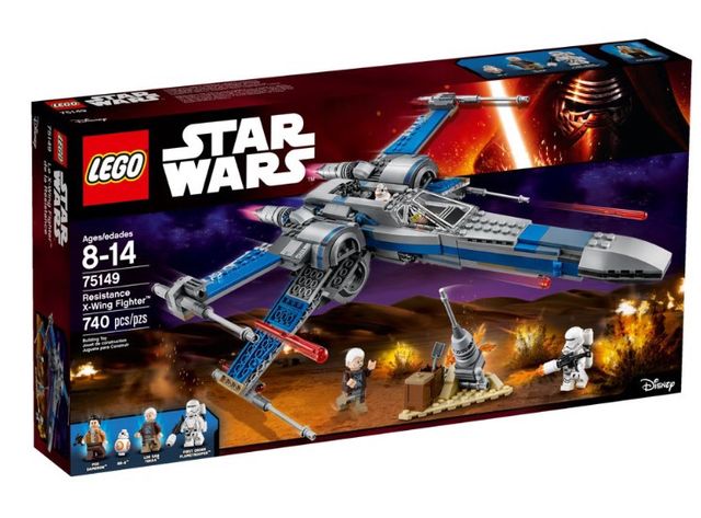 Nuova ala Lego 75149 Star Wars X