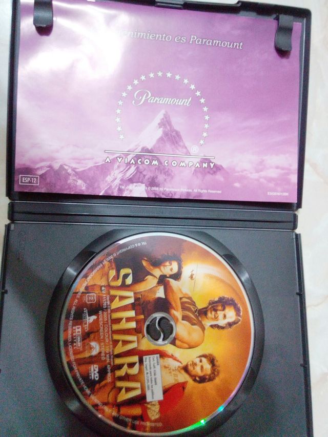 SAHARA DVD