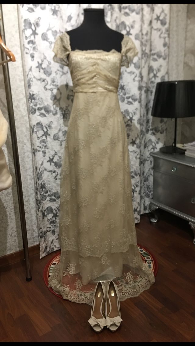 vestido novia alquiler de segunda mano por 125 € en barcelona en