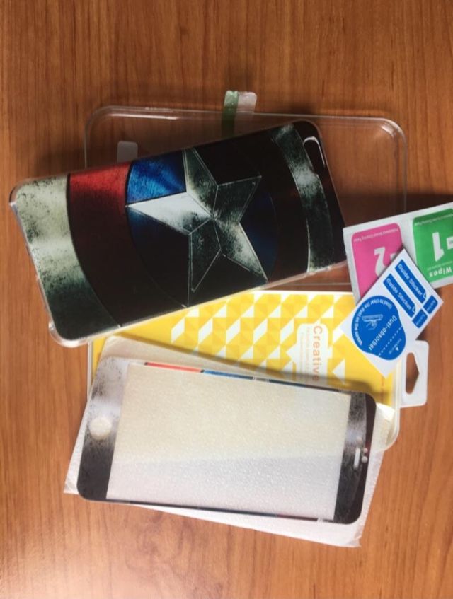 IPhone 6 s plus y 6plus cristal templado carcasa