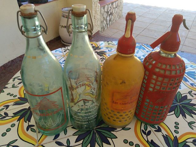 botellas sifón,