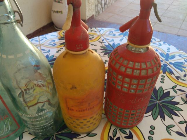 botellas sifón,