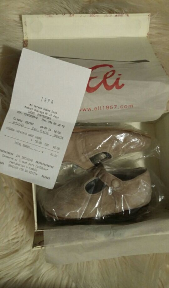 Zapatos Cucada de Eli número 21