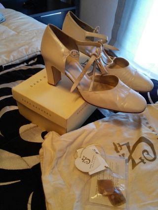 zapatos de novia de colores de segunda mano en terrassa en wallapop