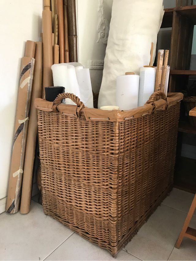 Antico cestino in vimini