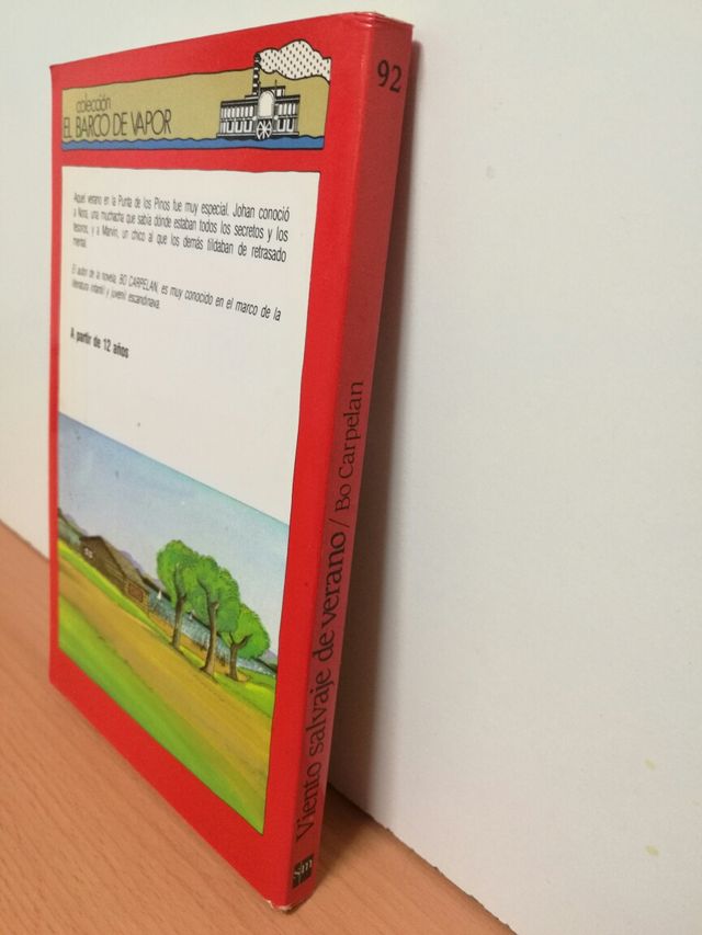 LIBRO (VIENTO SALVAJE DE VERANO) BO CARPELAN