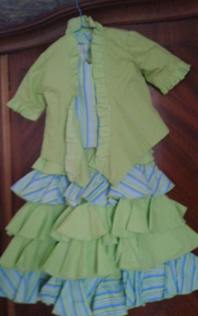 Traje flamenca niña