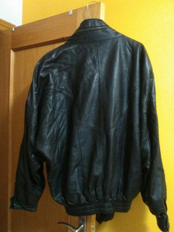 chaqueta de piel