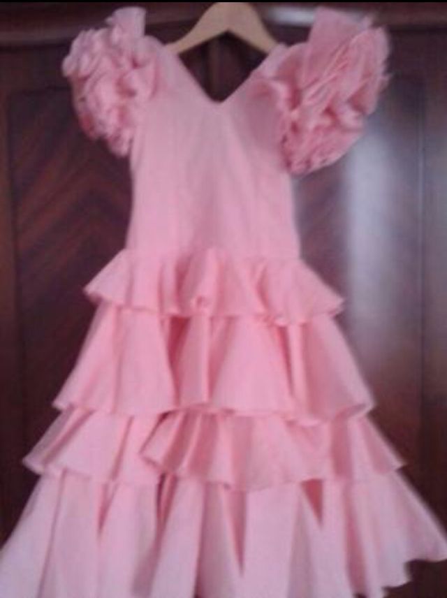 Traje de flamenca niña