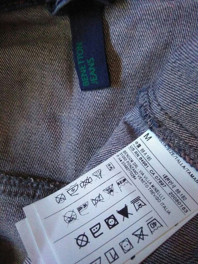 Chaleco vaqueros BENETTON NUEVO