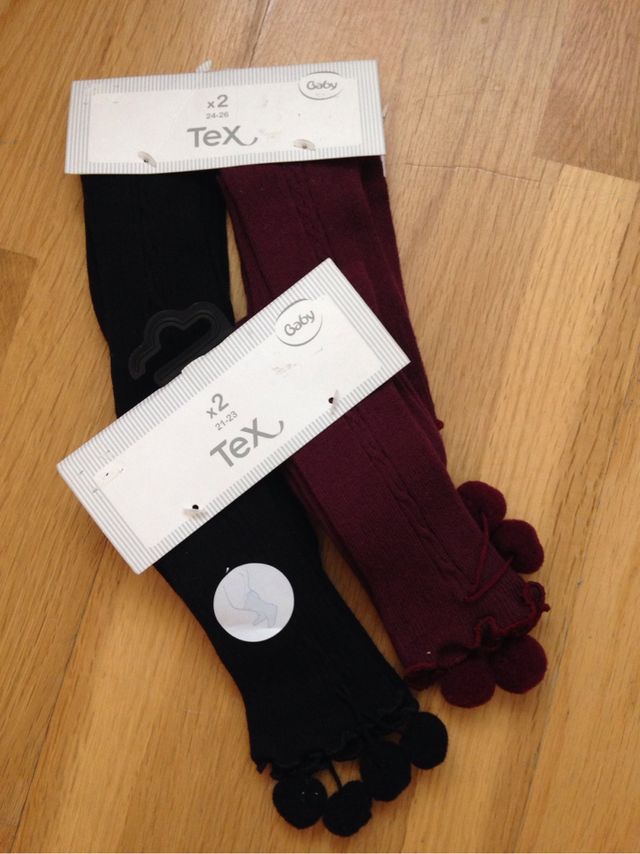 Calcetines, medias altas niño