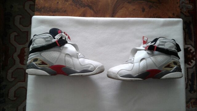 nike jordan 8 ,reedicion 2008.,talla 39 ,24/5 cm.