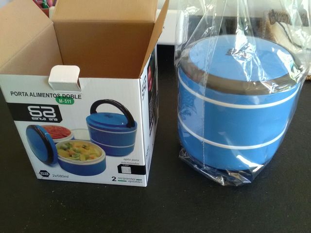 portalimentos doble sin estrenar