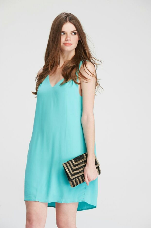 Vestido tipo seda muy cómodo