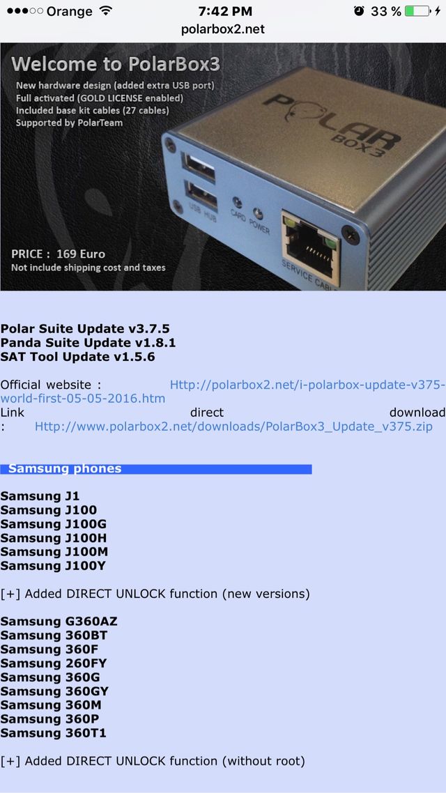 Polar Box 3 Nuevo full active+cables