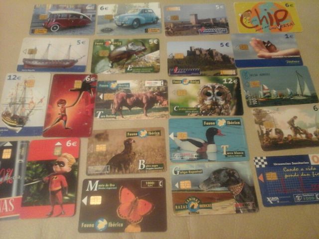 Tarjetas telefónicas