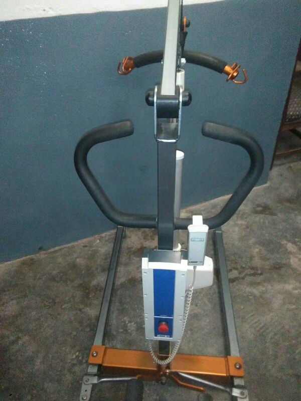 Grua hospital para personas.